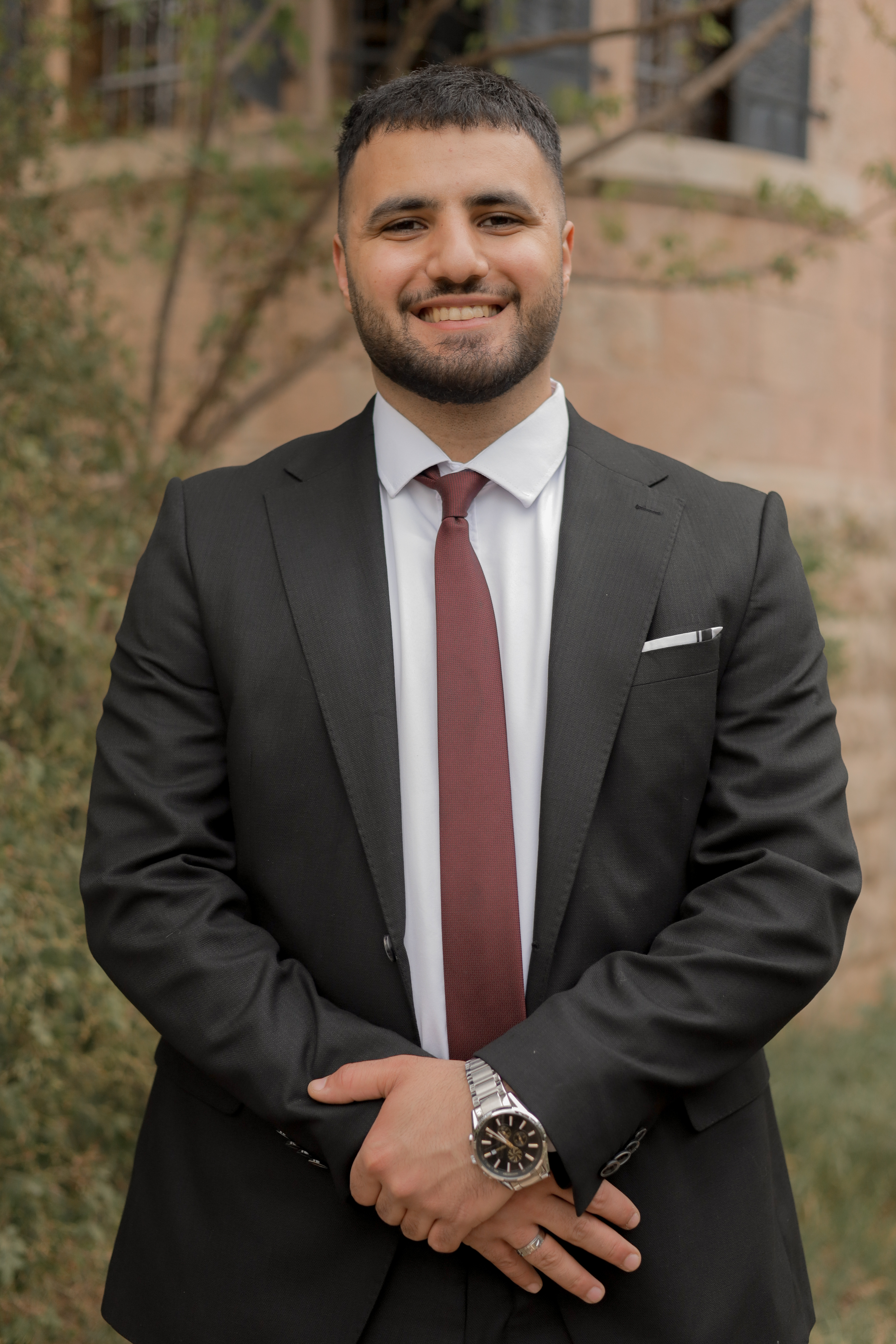 Ahmed Zubaidia portrait